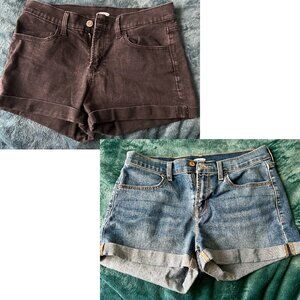 BUNDLE Old Navy Jean Shorts - Black and Blue